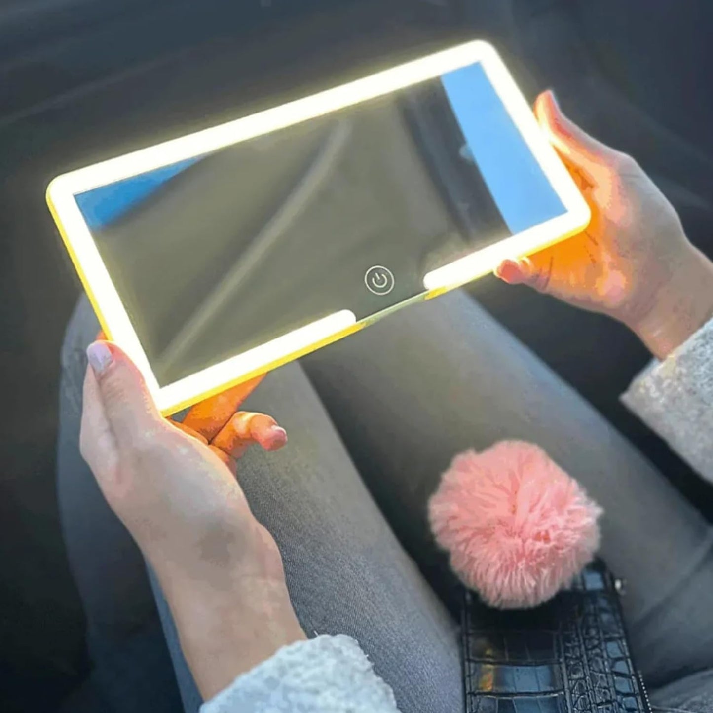 LED Vanity Makeup Mirror for Cars