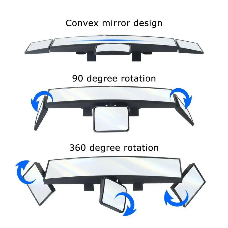 No Diddy Extra Wide Rearview Mirror for Cars