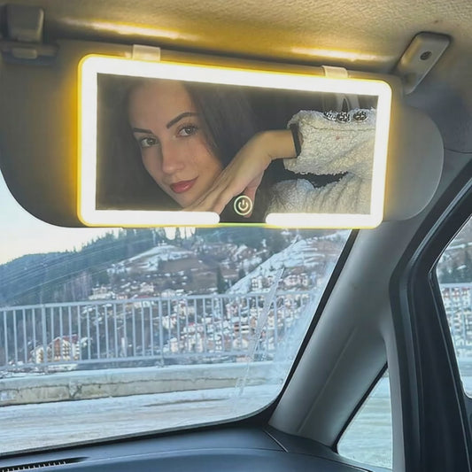 LED Vanity Makeup Mirror for Cars